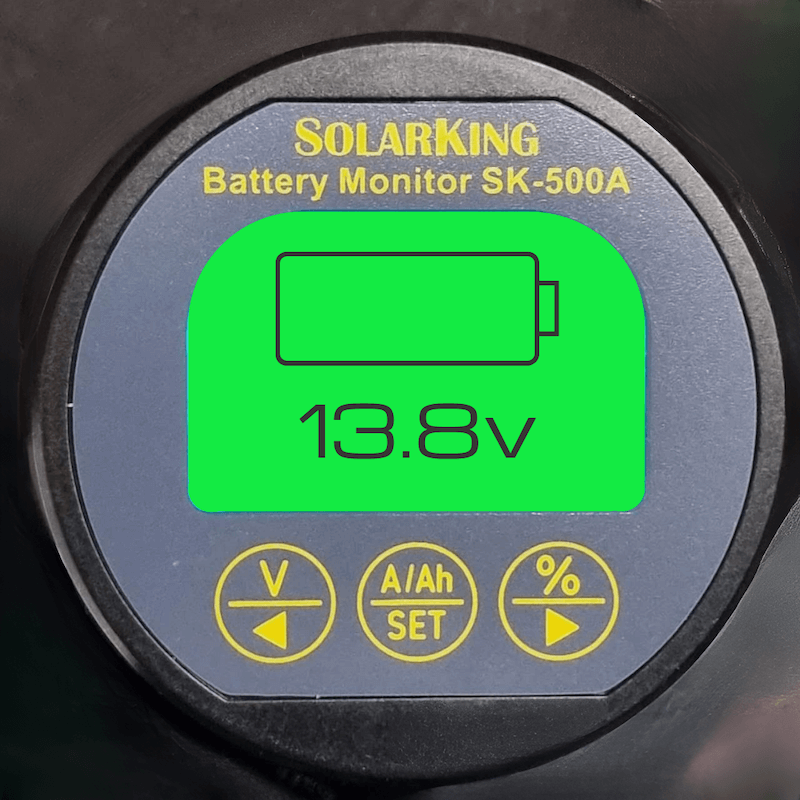 Remote Battery Monitor with High-Precision 100V/500A Shunt - Hardkorr  Australia