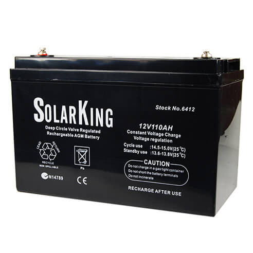SolarKing 110AH Deep Cycle Battery
